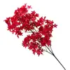 Flores de lila artificiales realistas de alta gama para paisajismo de jardines, flores de seda para exhibir en habitaciones modelo y salas de estar