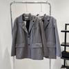Oferta Especial A5204 Blazer para Mujer, Ropa de Mujer de Thirteen Rows! Ropa de Mujer Estilo Coreano de Guangzhou Otoño e Invierno Transmisión en Vivo de Fábrica