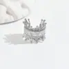 Clip de Hueso de Oreja de Circonita para Mujer Sin Perforaciones en las Orejas Clip para Oreja Lujo Ligero Pendientes de Moda Europeos y Americanos de Gama Alta Accesorios de Clip para Oreja Personalizados de Moda