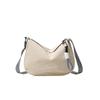 Bolsa de veludo cotelê casual de outono e inverno 2025, cor sólida, simples, transversal, grande capacidade, bolsa de ombro, bolsa tote para deslocamento