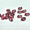 Granada Natural Granada Rosa Claro Formato de Ovo Facetado Base Pontiaguda 2*3 Mm-6*8 mm Pedra para Joias