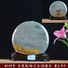 Flor de Hierba de Guangxi Piedra Cruda Piedra Extraña Pintura de Piedra Adorno de Piedra Natural Piedra Ornamental Pintura China Casa de Piedra Guardián de Piedra Colección de Piedras Verde