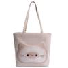 Linda y Portada Bien Comportada Bolsa Tote Personalizada de Un Hombro Toast 2025 Verano Nueva Mochila Creativa de Gran Capacidad