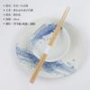 Hashis de Ponta Dupla Estilo Japonês, Hashis para Cozinhar, Hashis para Sushi, Hashis de Bambu Descartáveis para Restaurante, Atacado do Fabricante, Logotipo Personalizado