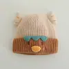 Gorro Tejido para Bebé de Invierno y Otoño, Gorro de Lana de Pájaro Súper Lindo para Niños y Niñas, Gorro Cálido de Punto