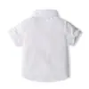 Ropa infantil transfronteriza verano nuevo camisa de manga corta para niño traje de tirantes pantalón de traje traje infantil 61 actuación ropa de caballero