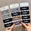 Pinza BB de diamantes de imitación que combina con todo, flequillo lateral de la frente, horquilla rota, clip para el cabello femenino, clip para el cabello de la parte posterior de la cabeza, adorno para la cabeza, popular en línea, nuevo estilo 2023