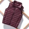2026 Chaleco de plumón de invierno nuevo para hombre, Chaqueta de plumón ligera, Estilo delgado, Talla grande, Chaleco moderno para hombre