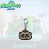 Impresión Plana 2D Animales Locos 2 Imán para Refrigerador Nick Judy Llavero Acrílico Mochila Colgante Lindo