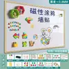 Pegatina de Pared para Pizarra Blanca para Niños Enseñanza en Casa Pequeña Pizarra Borrable Magnética Extraíble Pared Aprendizaje Dibujo Escritura