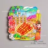 Imanes para Refrigerador de Especialidades de Xinjiang, Imanes Adhesivos de Resina de Brochetas a la Parrilla Simuladas y Pan Naan, Souvenirs de Comida Únicos, Suministro Directo de Fábrica