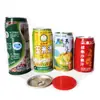 Lata de Vino de Maíz 200-1000 ml Lata para Bebidas Leche de Coco Jugo de Frutas y Verduras Lata Redonda de Hierro de Grado Alimenticio