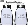 Mochilas Escolares com Estampa Digital DIY, Mochilas Masculinas e Femininas, Bolsas de Ombro, Bolsas de Cintura, Suportes Casuais Modernos de Tecido Oxford