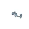 Anillo Cruzado Retro con Incrustaciones de Circonita Diamantada Super Brillante para Mujer, Anillo Abierto Apilable, Accesorios Populares de Xiaohongshu