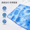 Toallas de playa tie-dye hechas a medida para viajes, vacaciones, actividades al aire libre, natación, surf, protección solar, ligeras, portátiles y de secado rápido