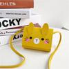 Monedero para Niños al Por Mayor Mini Crossbody Bolsa Pequeña Lindo Dibujo Animado Bolso de Hombro Niñas PU Gato Accesorios Bolsa Cuadrada Pequeña