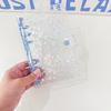 Estrella 6 Agujeros Pvc Carpeta de Hojas Sueltas A6 Tarjeta Pequeña Álbum de Almacenamiento para Perseguir Estrellas 3 pulgadas Álbum de Fotos Guka Manual