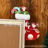 Amazon Natal Novo Moldura de Porta de Canto de Madeira Decoração Criativa Distinta Decorações de Madeira de Natal Decoração de Canto de Porta