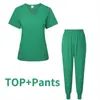 Temu Aliexpress Hospital Odontológico Europeu e Americano Sala de Operações Roupa de Lavar Mãos Fato Uniforme de Médico Enfermeiro Roupa de Trabalho para Salão de Beleza