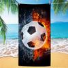 Toalla de Playa de Fútbol Nueva 2026, Toalla de Baño de Playa de Microfibra para el Mundial de EE.UU.-Canadá-México, Toalla de Playa para Adultos