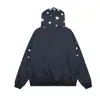 La nueva colección de otoño de Magic Bear presenta una sudadera con capucha de estilo americano retro ligero de cinco puntas con cuello de pelo y cremallera