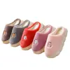 Pantuflas de Algodón, Antideslizantes, Calientes para el Piso, Pantuflas de Algodón para Interiores, Hogar Otoño e Invierno, Pantuflas de Invierno con Suela Gruesa, Pantuflas de Algodón Engrosadas