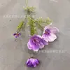 4 Cabezas de Flores de Cosmos, Flores Silvestres Pastorales Frescas y Sencillas, Flores y Follaje Decorativos para Paredes de Fondo, Flores Artificiales