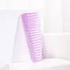 Pente de Cabelo Atacado Mais Vendido Sem Danificar o Cabelo e Cabelo Fácil de Limpar Pente de Dentes Largos Cor Pente Plano Cabeça Traseira Retro Cabeça Oleosa Pente para Pentear