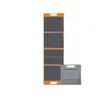 Panel Solar Fotovoltaico Plegable de Silicio Monocristalino Flashfish 100W Panel de Batería de Carga Rápida PD