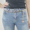 En stock mayoreo colgante retrato cadena de cintura Falda decorativa para mujer cadena multicapa retro simple chic accesorios cadena de cintura
