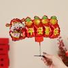 Duoyang Ano Novo 2026 Criativo Tiara de Balão de Primavera Grampo de Cabelo Dia de Ano Novo Festivo Adereços de Foto Engraçados Pequeno Presente