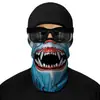 Capucha de Motocicleta para Payaso Forro de Motocicleta Bicicleta Gorra de Casco Verano Deportes Máscara de Protección Solar de Seda de Hielo Transpirable