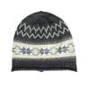 Gorrito de Punto Jacquard Holgado para Mujer, Nuevo para Otoño e Invierno, Venta al por Mayor, Hilo de Gorrito de Moda Versátil, Cálido y a Prueba de Frío
