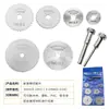 Accesorios para Amoladora Eléctrica Cuchillas de Corte de Acero de Alta Velocidad 7 Piezas Madera Plástico Cobre Aluminio Metal Blando Hojas de Sierra Pequeñas Vástago de 3.2 mm