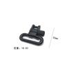 Nova Fivela Tática QD para Arma de 1,25 polegadas Fivela de Metal Fivela de Tira Tática Removível para Arma Transfronteiriça