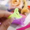 Pinzas para el Cabello de Gel Puntiagudas de Colores Caramelo, Pinzas para el Cabello Translúcidas de Colores, Pinzas de Pato, Pinzas de Plástico para el Cabello, Pequeños Regalos