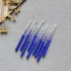Cepillo interdental tipo lápiz de cerdas suaves y finas para limpiar entre los dientes, limpieza ortodóncica, protección de las encías, artículo popular de uso diario, cepillo interdental