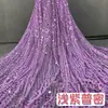 Tecido de Lantejoulas Brilhantes Dourado Prata para Casamento, Escama de Peixe Iridescente, Fundo de Palco, Teto, Toalha de Mesa, Cenário, Tecido de Gaze