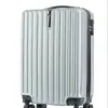Mala de Viagem com Zíper para Adultos de 20 polegadas Volume Grande Capacidade Grande Roda Universal Cor Sólida Gancho Cadeado com Código Antifurto Mala de Rodinhas