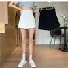 Falda versátil para mujer para el verano de 2026, nueva falda de tiro alto en línea A para figuras petite, estilo "hot girl", minifalda ajustada al cuerpo