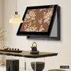 Pintura Decorativa para Caja de Medidor Eléctrico Galería de Arte Qiao Jia, Pintura Decorativa para Caja de Distribución y Interruptor Automático, Pintura Colgante Vintage con Aspecto de Alta Gama, Pintura para Caja de Corriente Fuerte y Débil