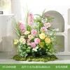 HY-DW5 Macetas florales artificiales, plantas verdes reales para decoración interior y exterior, restaurante, populares en redes sociales