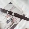 Novo Cinto de Couro de Negócios de Guangzhou para Mulheres, Decoração Versátil, Estilo Casual de Alta Qualidade, Adequado para Combinar com Jeans, Cinto de Couro para Mulheres