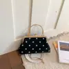 Bolsa de mão noturna única e elegante para senhoras, nova moda 2026, fecho versátil, alça de corrente para ombro e transversal