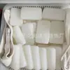 Atacado Jade Afegão Jade Branco Grande Marca de Pão Pingente Imitação de Jade Hetian de Xinjiang com Couro Vermelho Marca Ping An