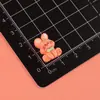 Bestseller transfronterizo lindo animal de dibujos animados oso, conejo, perro accesorios de resina DIY pegamento de crema pinzas para el pelo y parches para accesorios del cabello