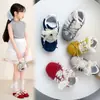 Sapatilhas de Treino de Ballet para Meninas, Tênis de Renda Estilo Coreano para Meninas Jovens, Sapatos Casuais Macios para Crianças Mais Velhas