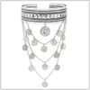 Moda Retro Étnico Ropa de Baile Accesorios Pulsera Abierta Ajustable Pulsera Pendientes Pendientes Largos Accesorios