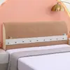 Funda de Cabecero de Tela de Cobertura Total Estilo Nórdico Protector de Cabecero Funda de Cabecero de Madera Funda de Cabecero Acolchada Elástica Suave