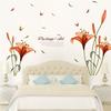 Nuevo XL8195 Floral Casa Blanca Moda Sala de Estar Dormitorio Dormitorio Infantil Sala de Estar Fondo Decorativo Removible Adhesivo de Pared